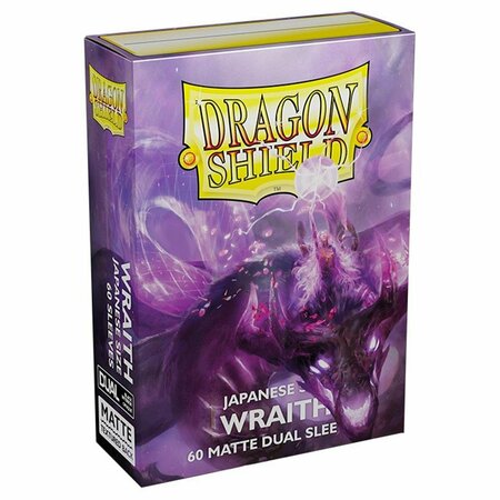 COMPLETE ATHLETE Dragon Shield Dual Matte Japanese Sleeves - Wraith CO3299041